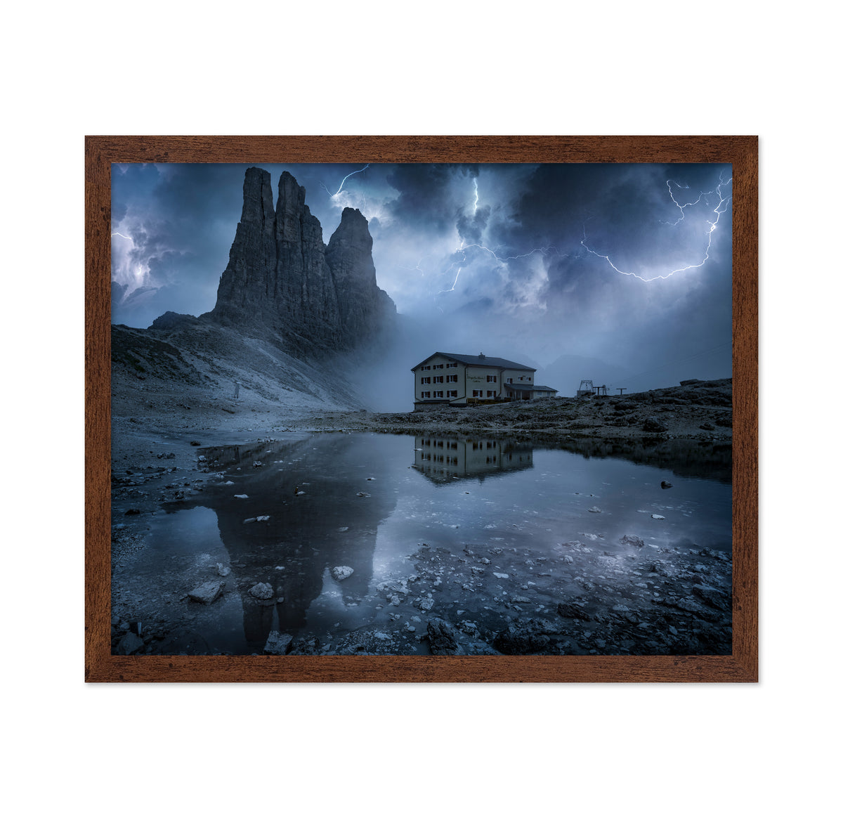 Thunderstorm in the Dolomites
