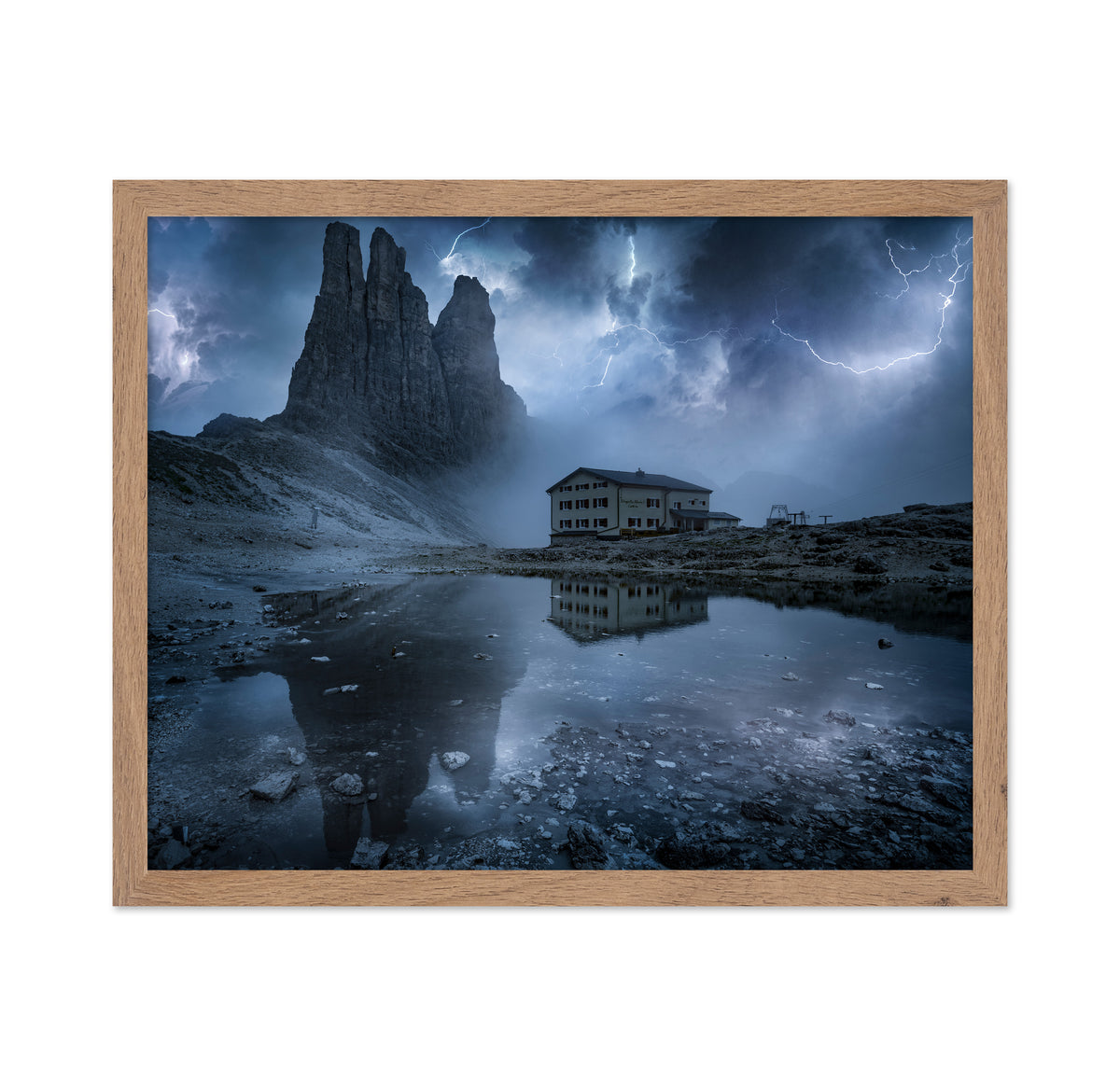 Thunderstorm in the Dolomites