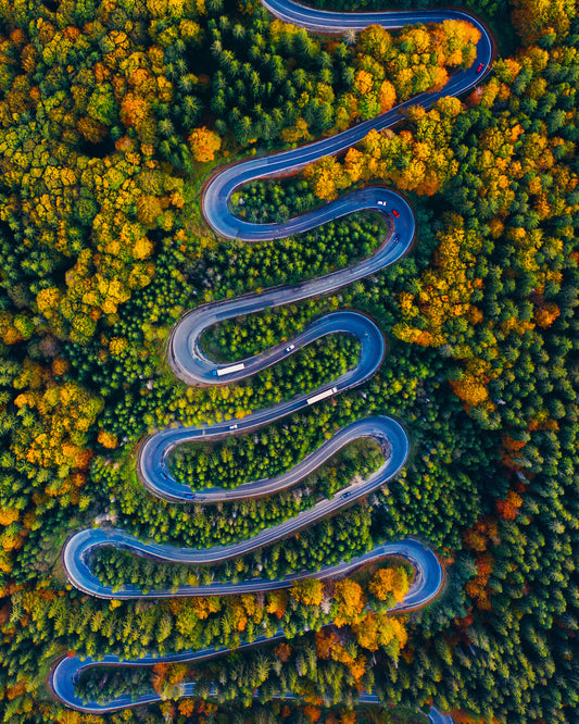 Scenic Winding Road