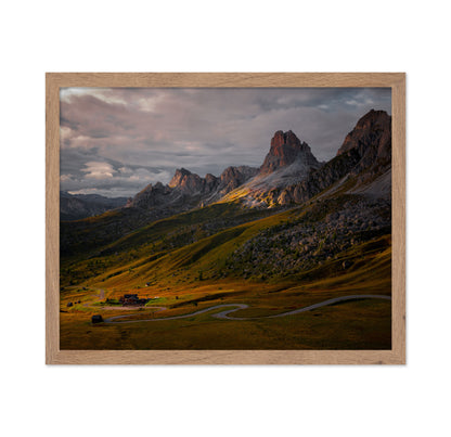 Breathtaking Sunset at Giau Pass