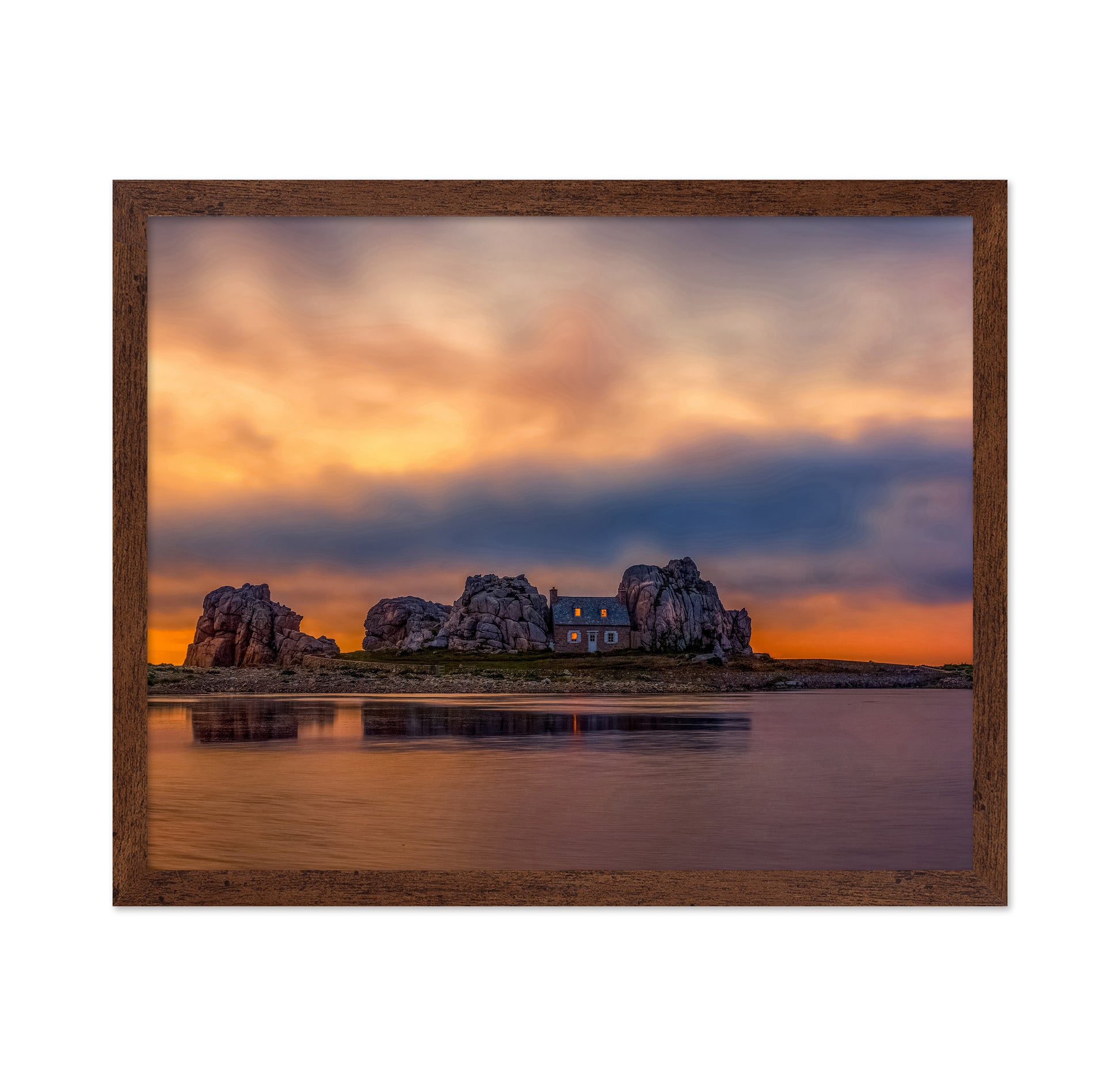 Sunset at Plougrescant