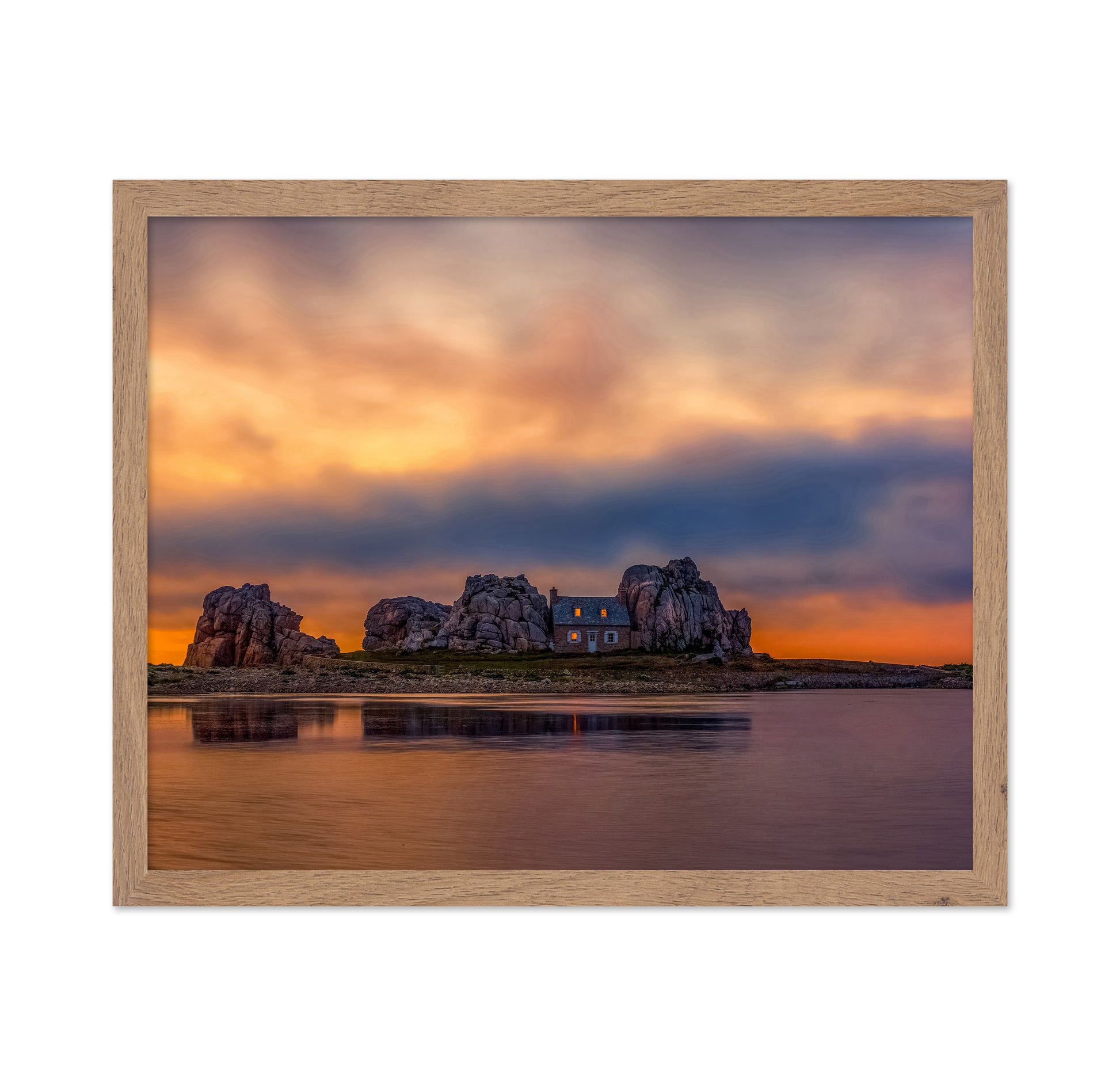 Sunset at Plougrescant