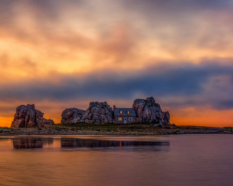 Sunset at Plougrescant