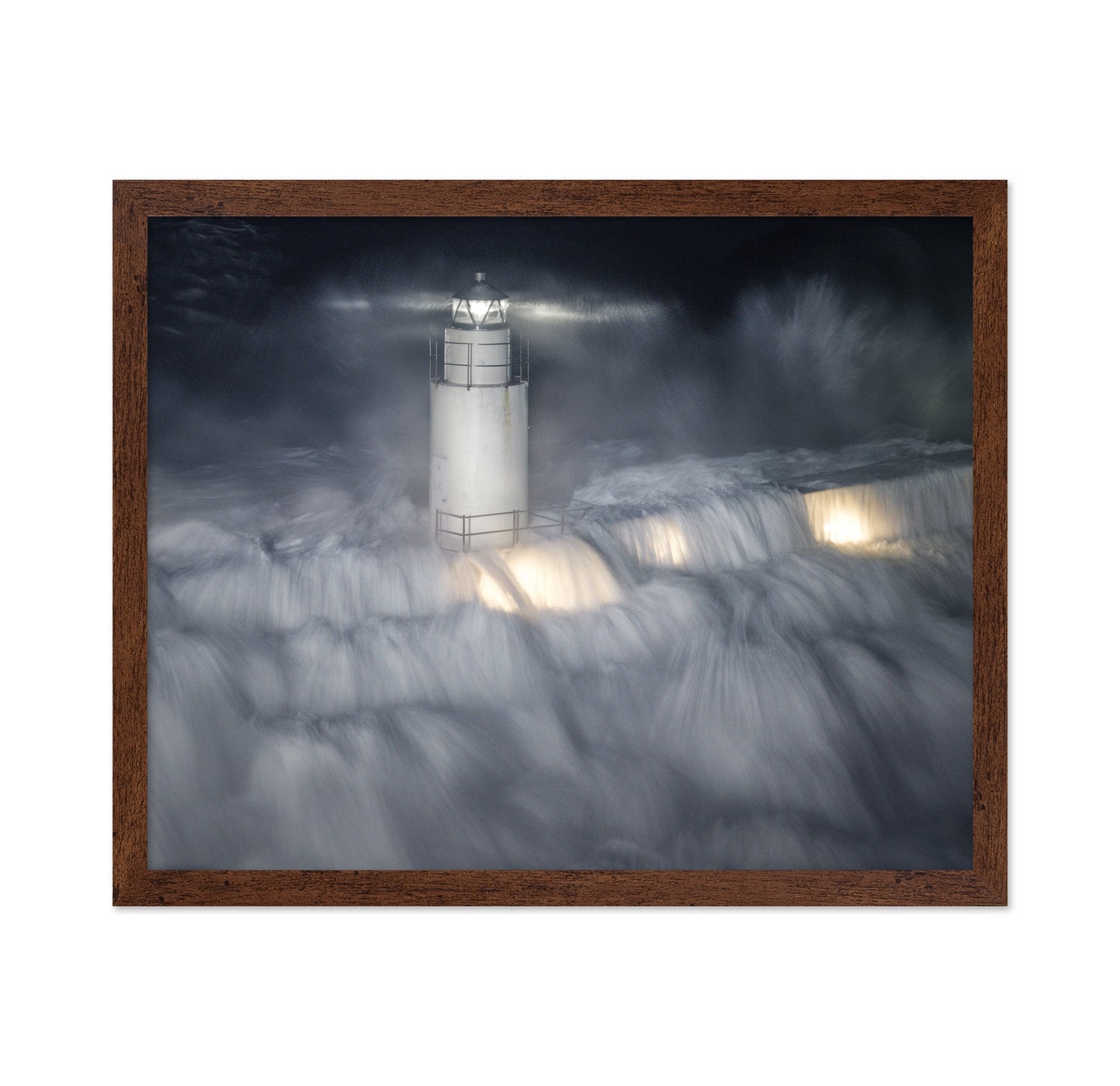 The Lighthouse in the Stormy Night