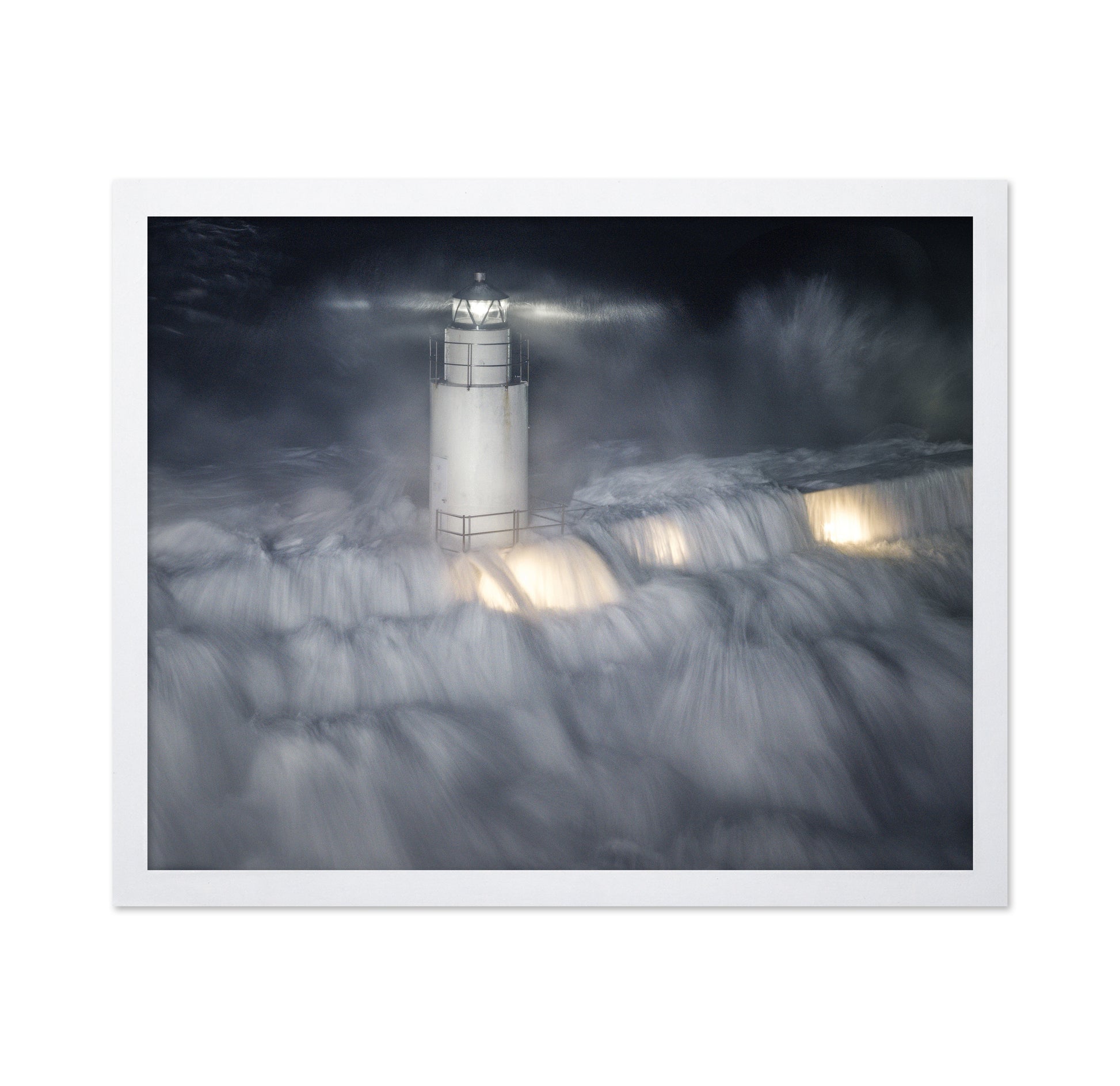 The Lighthouse in the Stormy Night