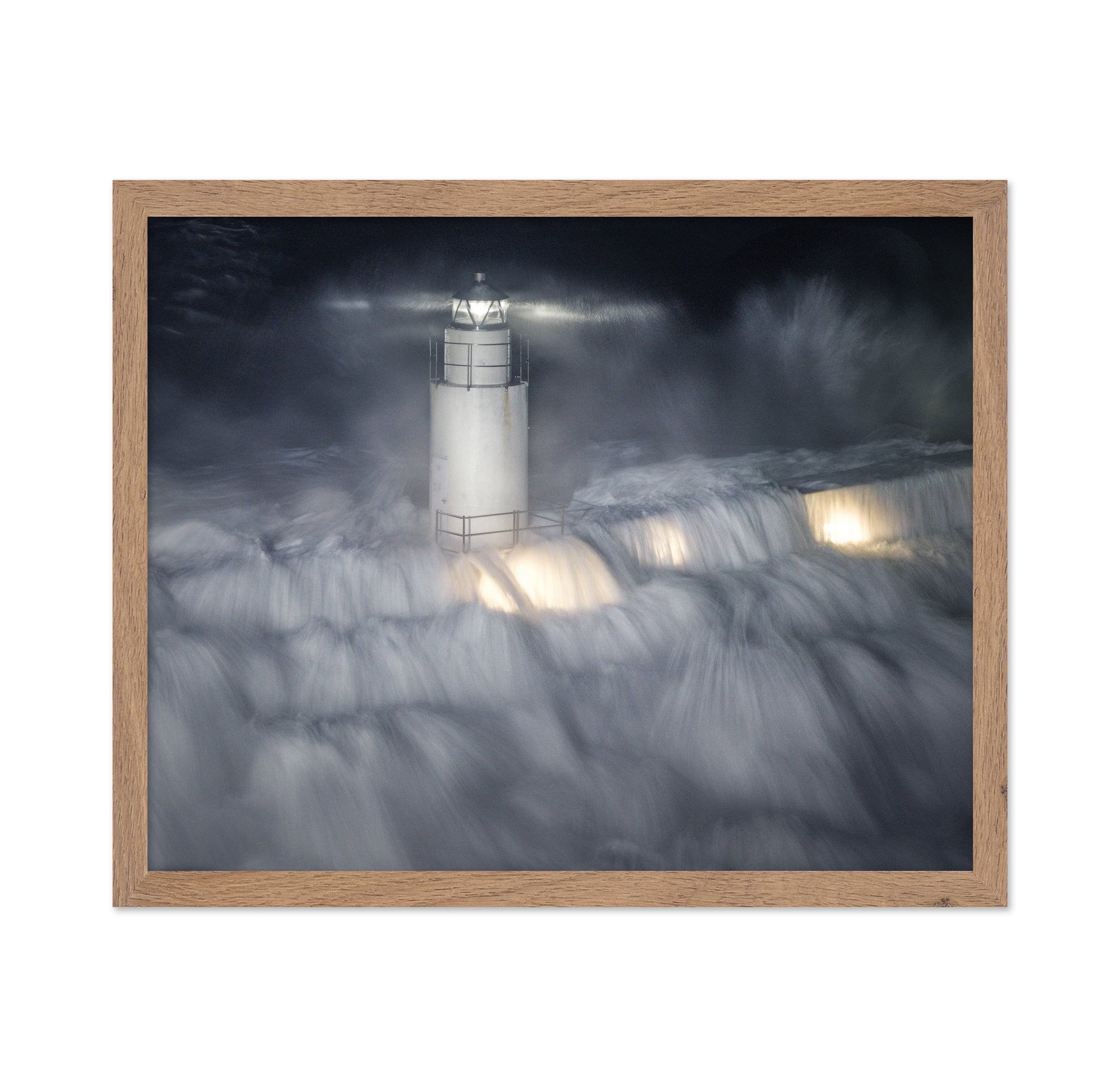 The Lighthouse in the Stormy Night