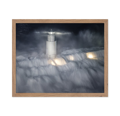 The Lighthouse in the Stormy Night