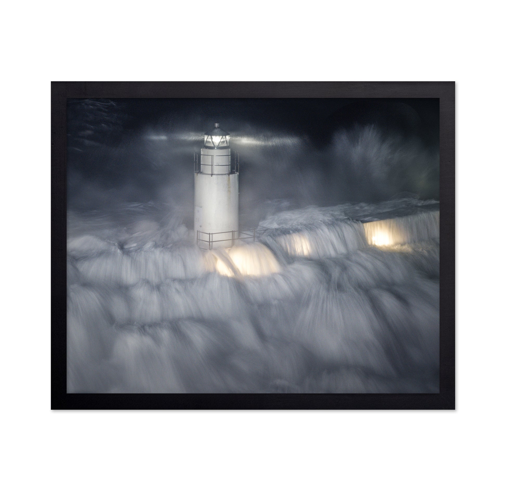 The Lighthouse in the Stormy Night