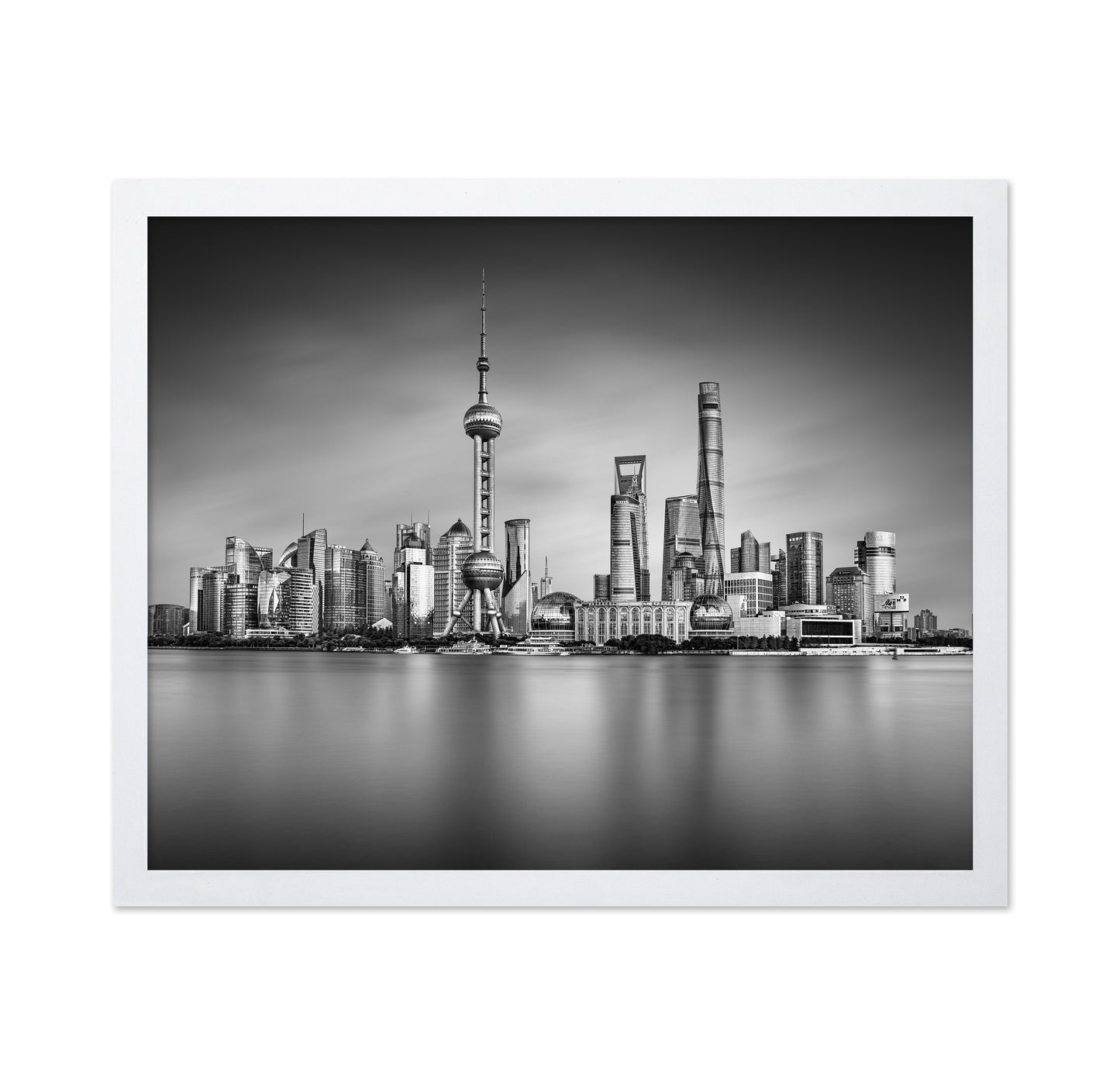 Pudong in Black & White