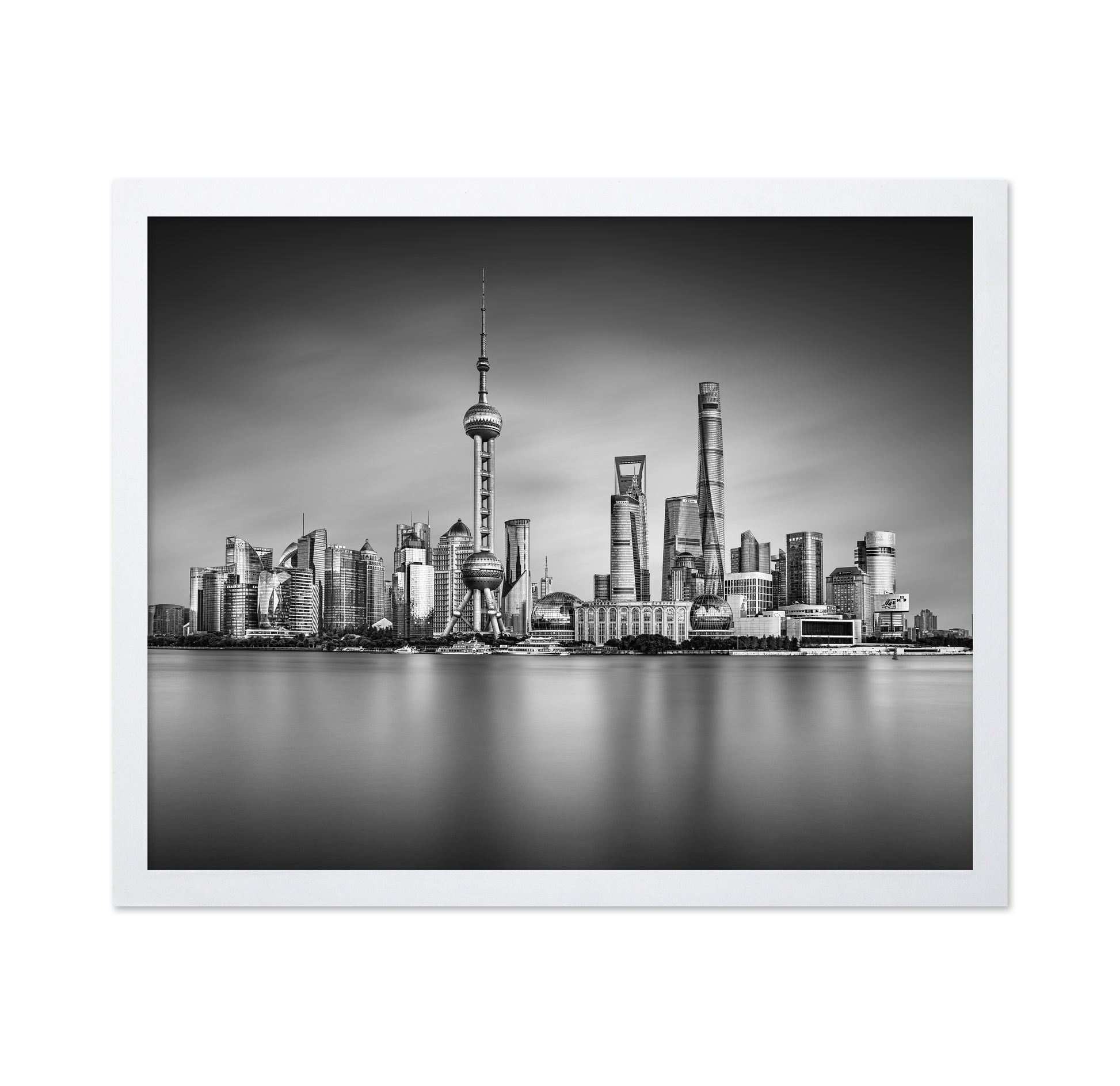 Pudong in Black & White