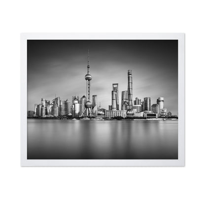 Pudong in Black & White