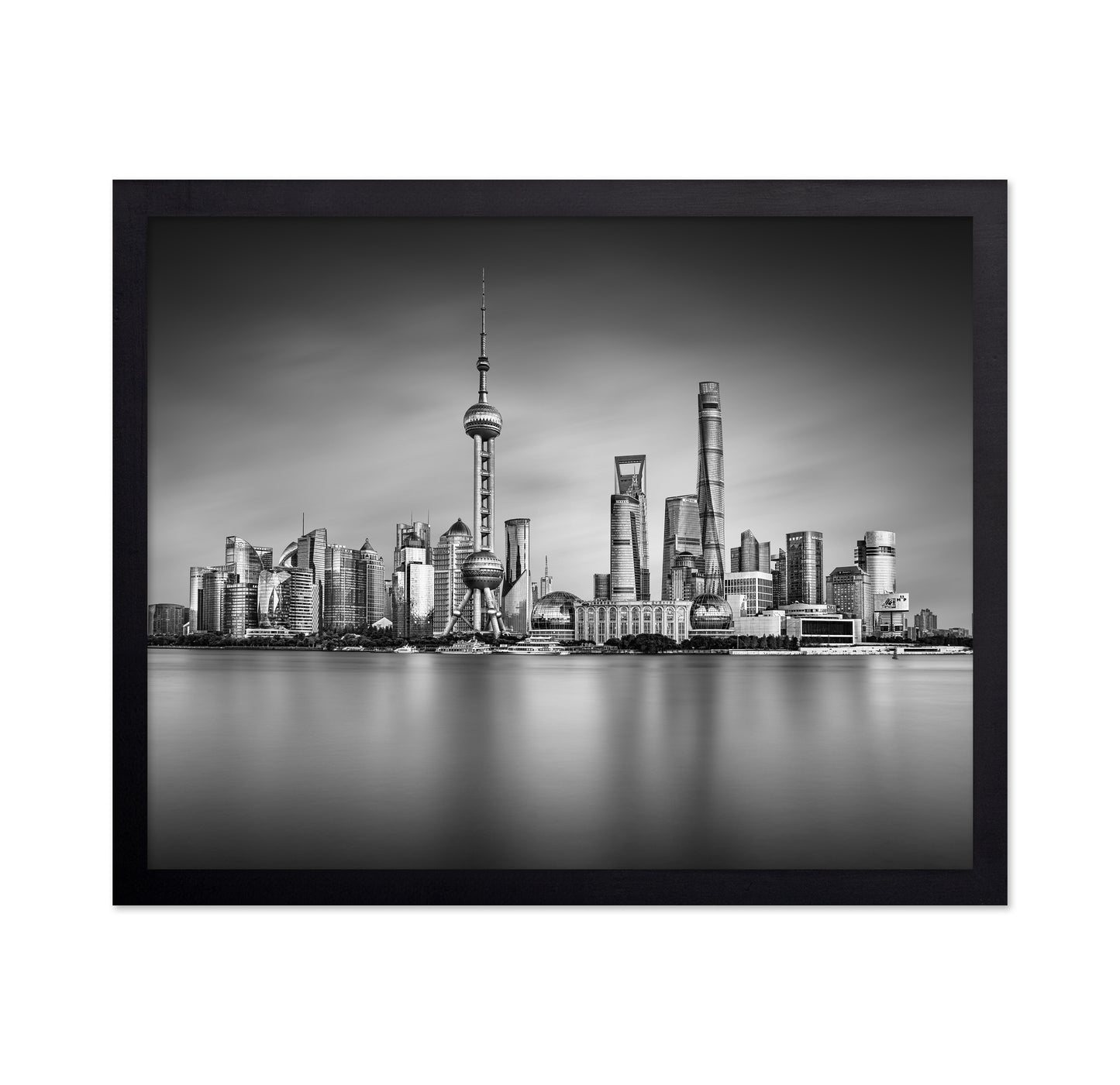 Pudong in Black & White