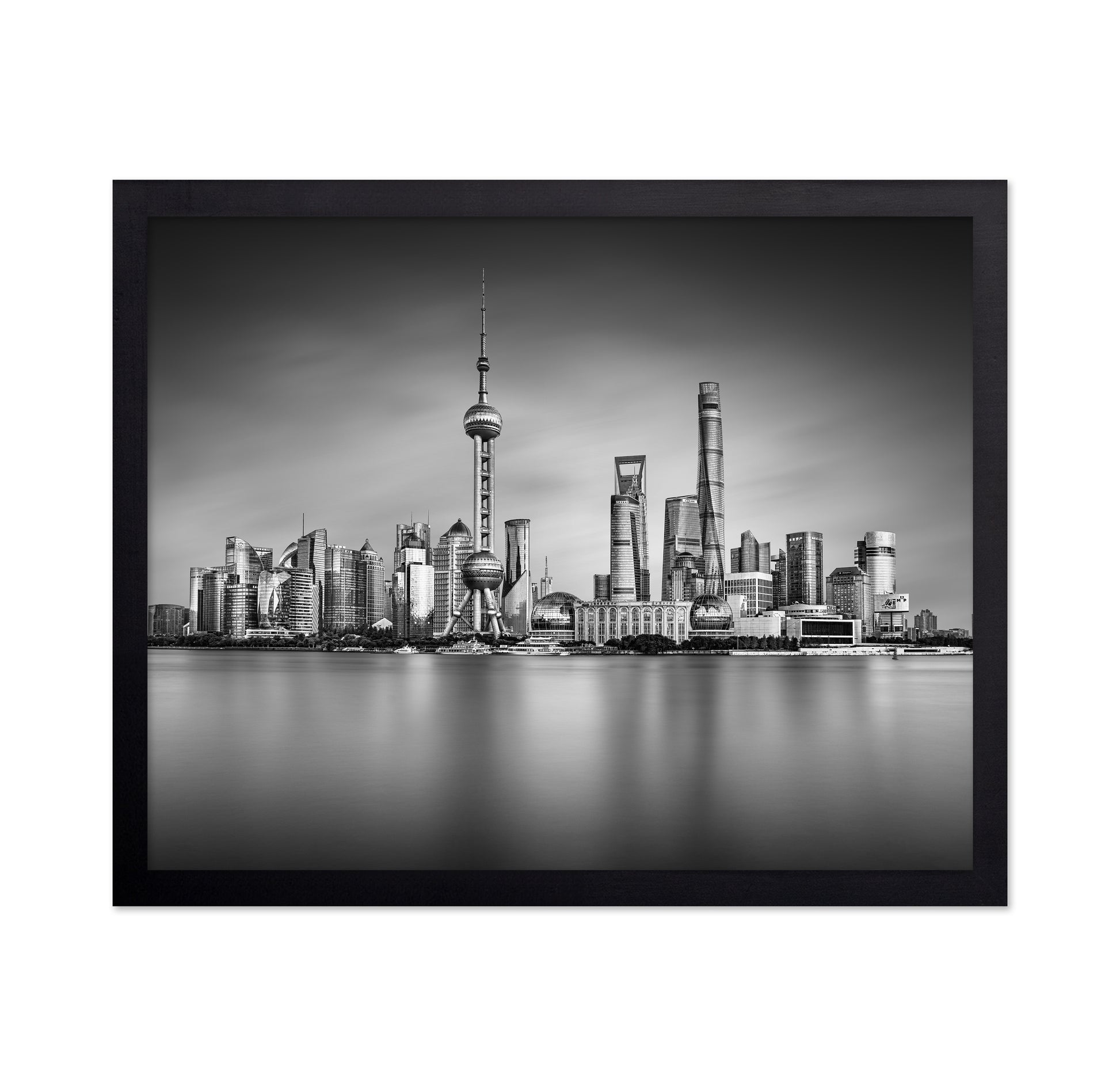 Pudong in Black & White