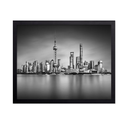 Pudong in Black & White