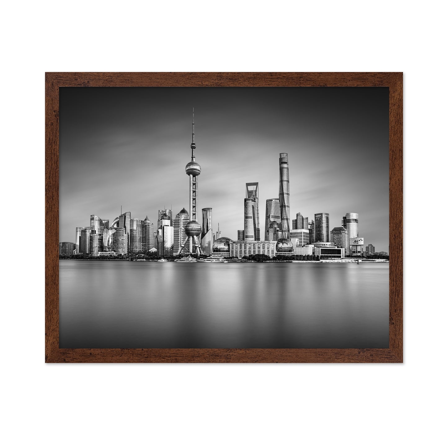 Pudong in Black & White