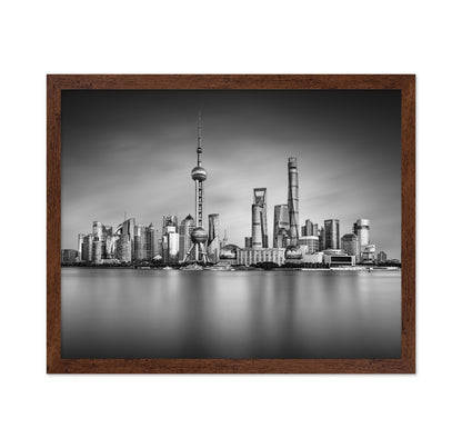 Pudong in Black & White