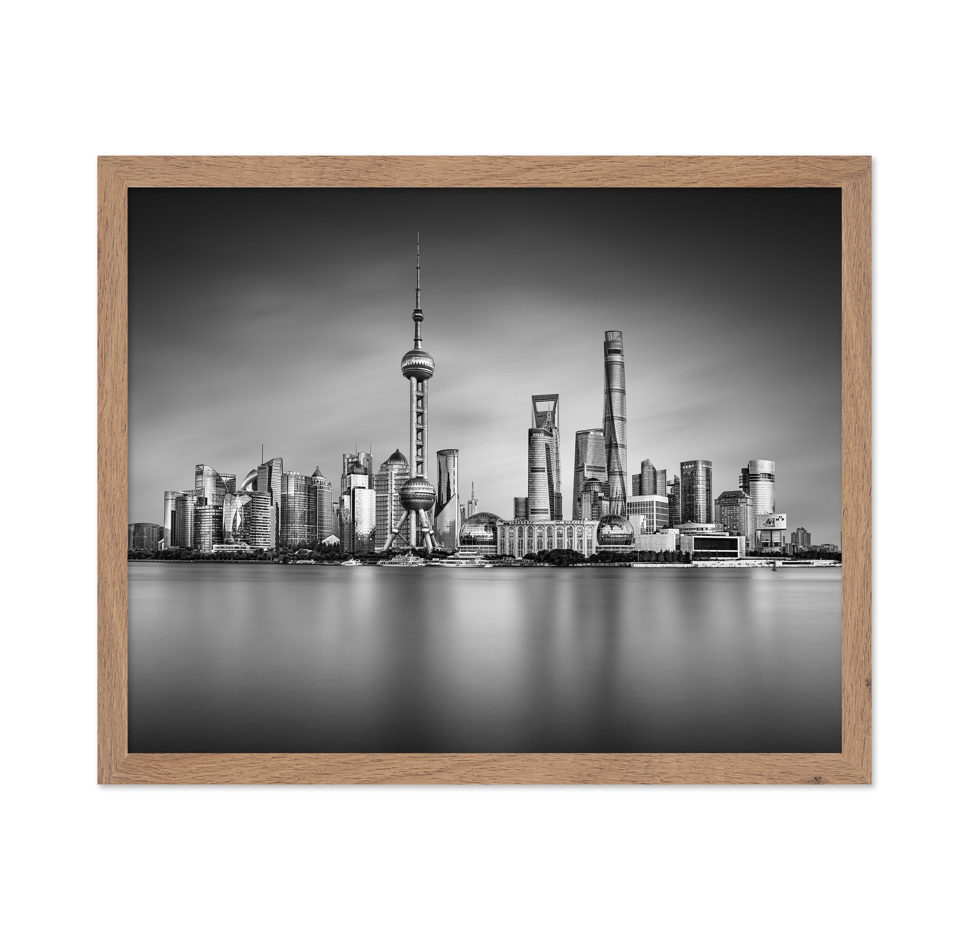 Pudong in Black & White