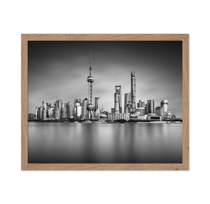 Pudong in Black & White