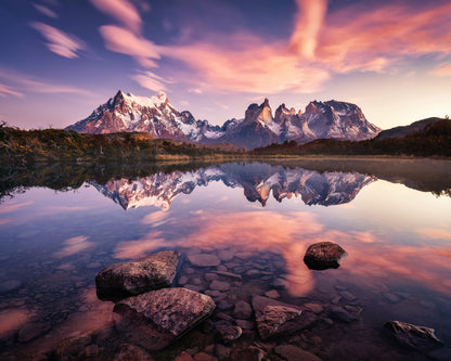 Reflections at Pehoe Lake