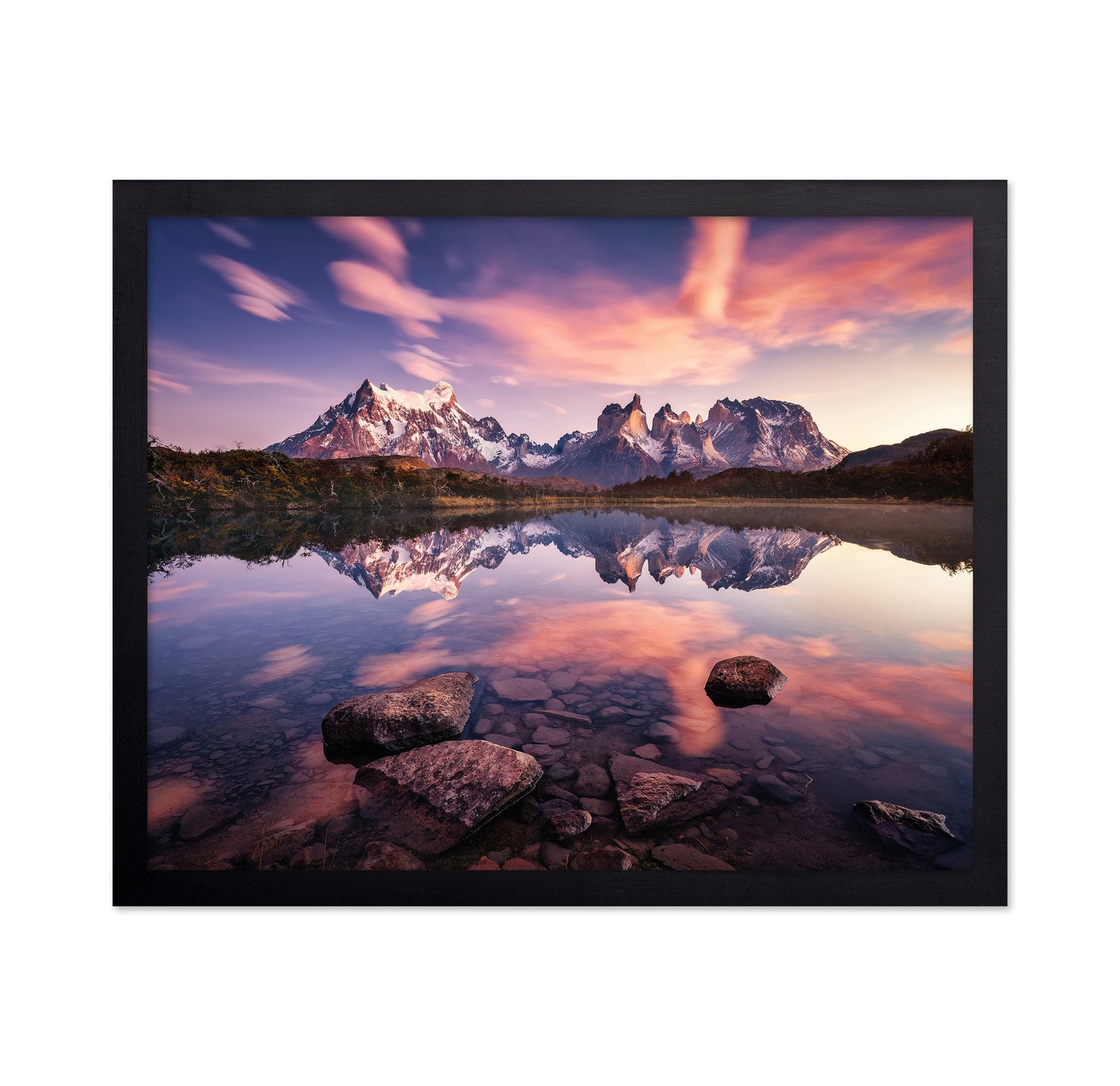 Reflections at Pehoe Lake