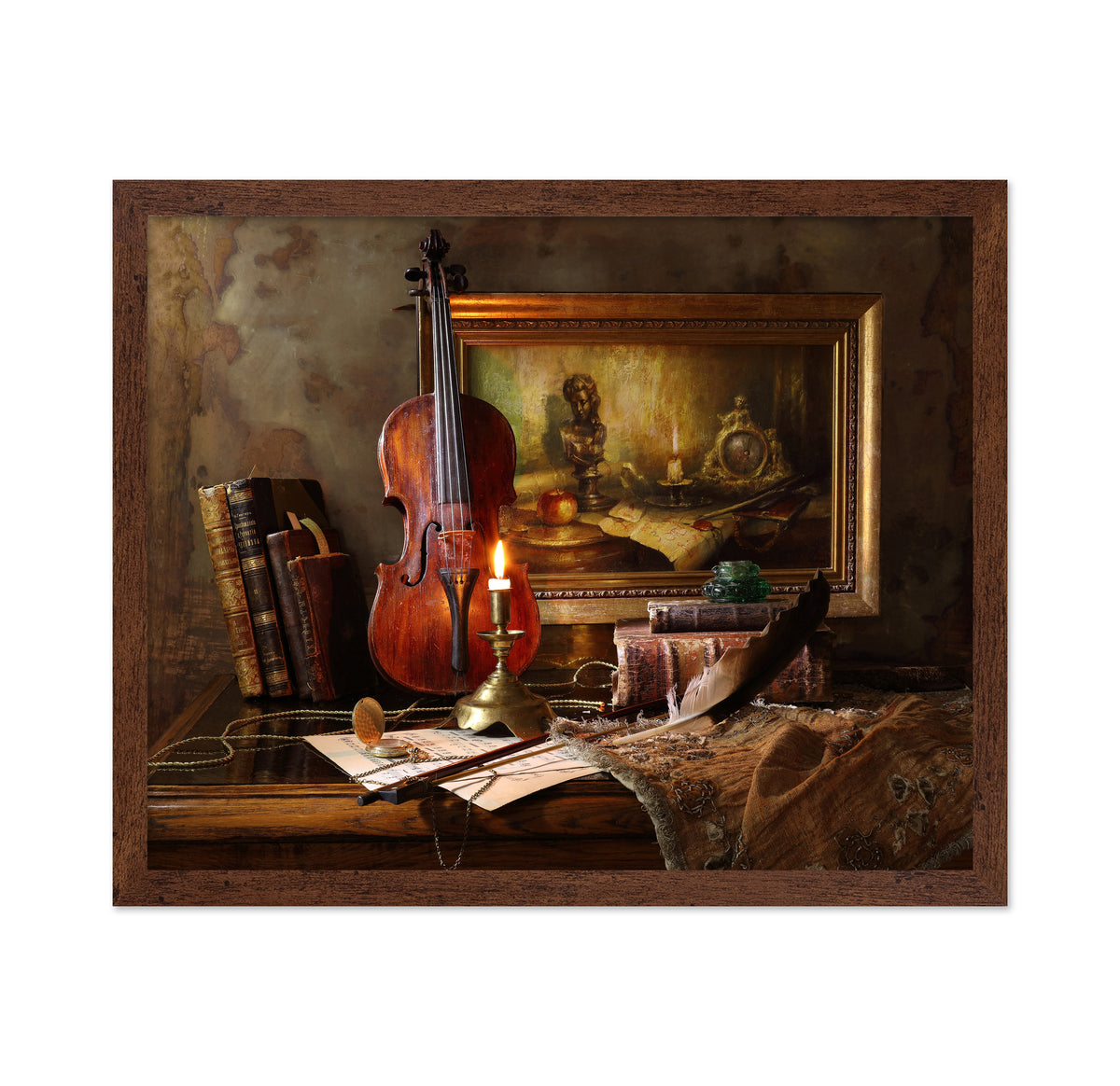 Still Life with Violin and Painting