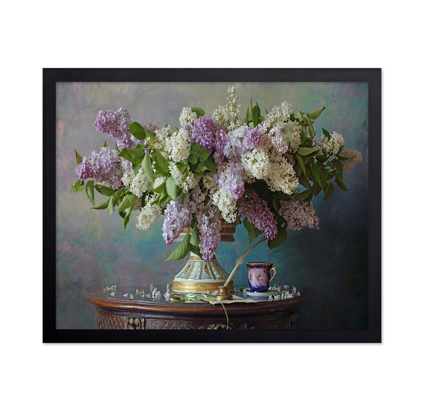Still Life With Lilac Flowers