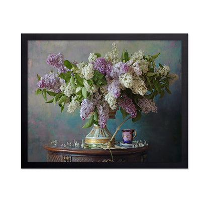 Still Life With Lilac Flowers