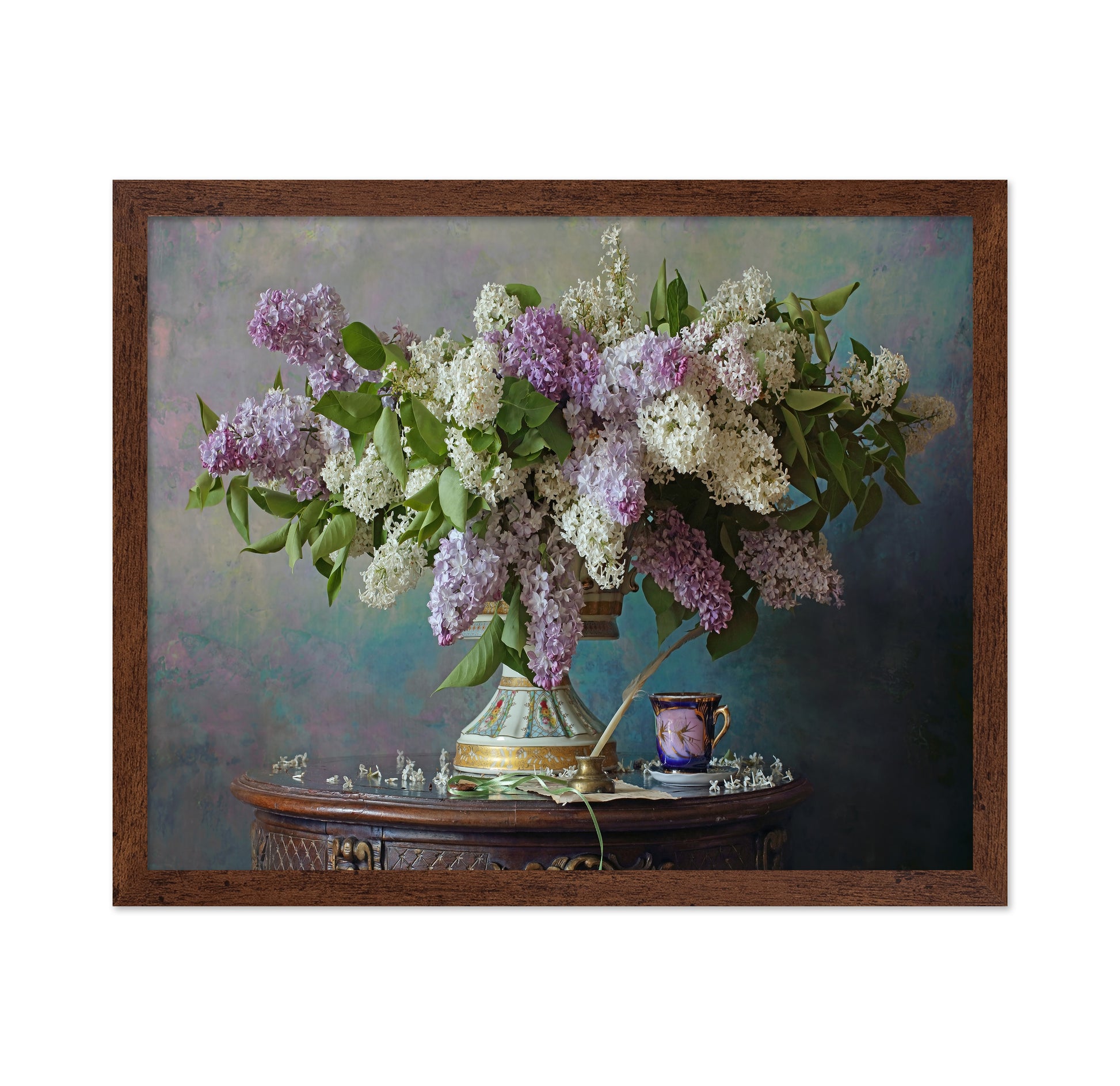 Still Life With Lilac Flowers