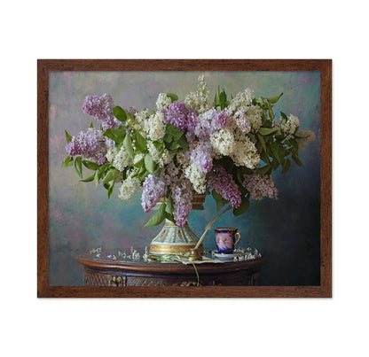 Still Life With Lilac Flowers