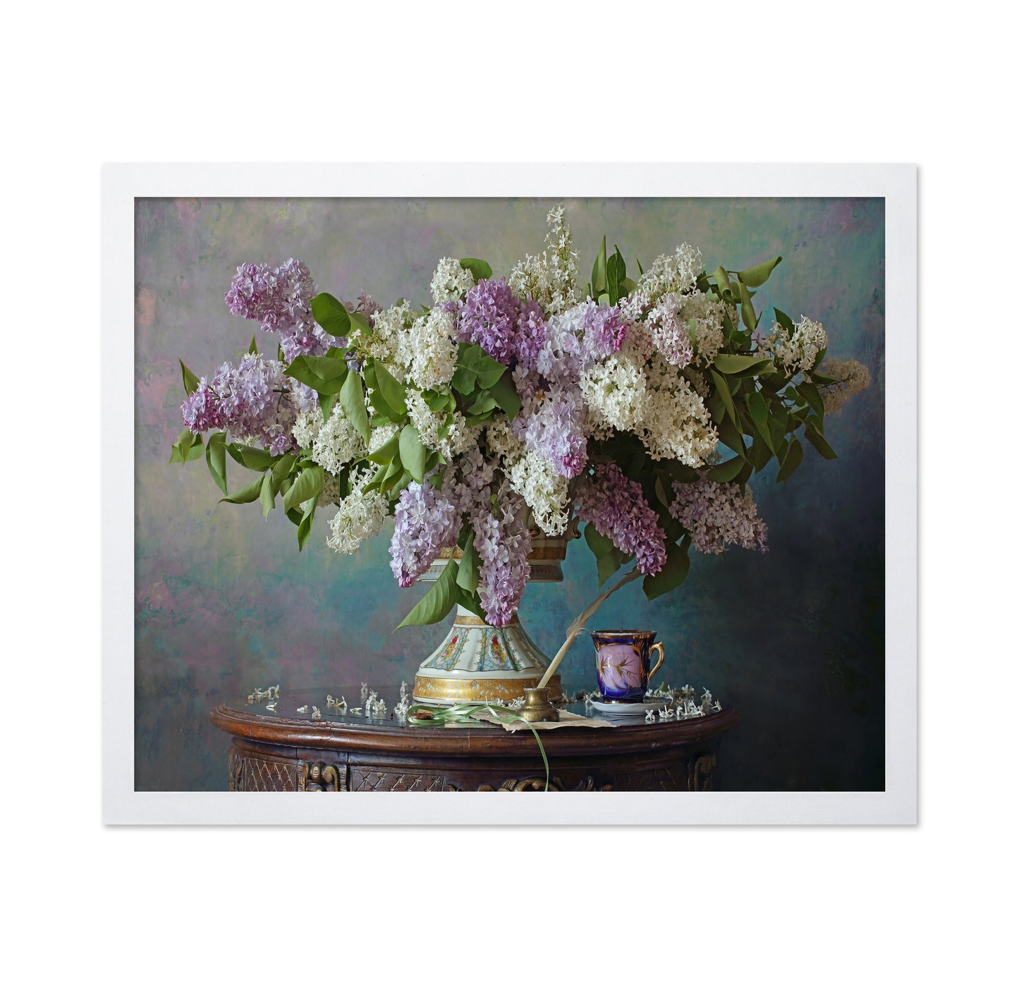 Still Life With Lilac Flowers