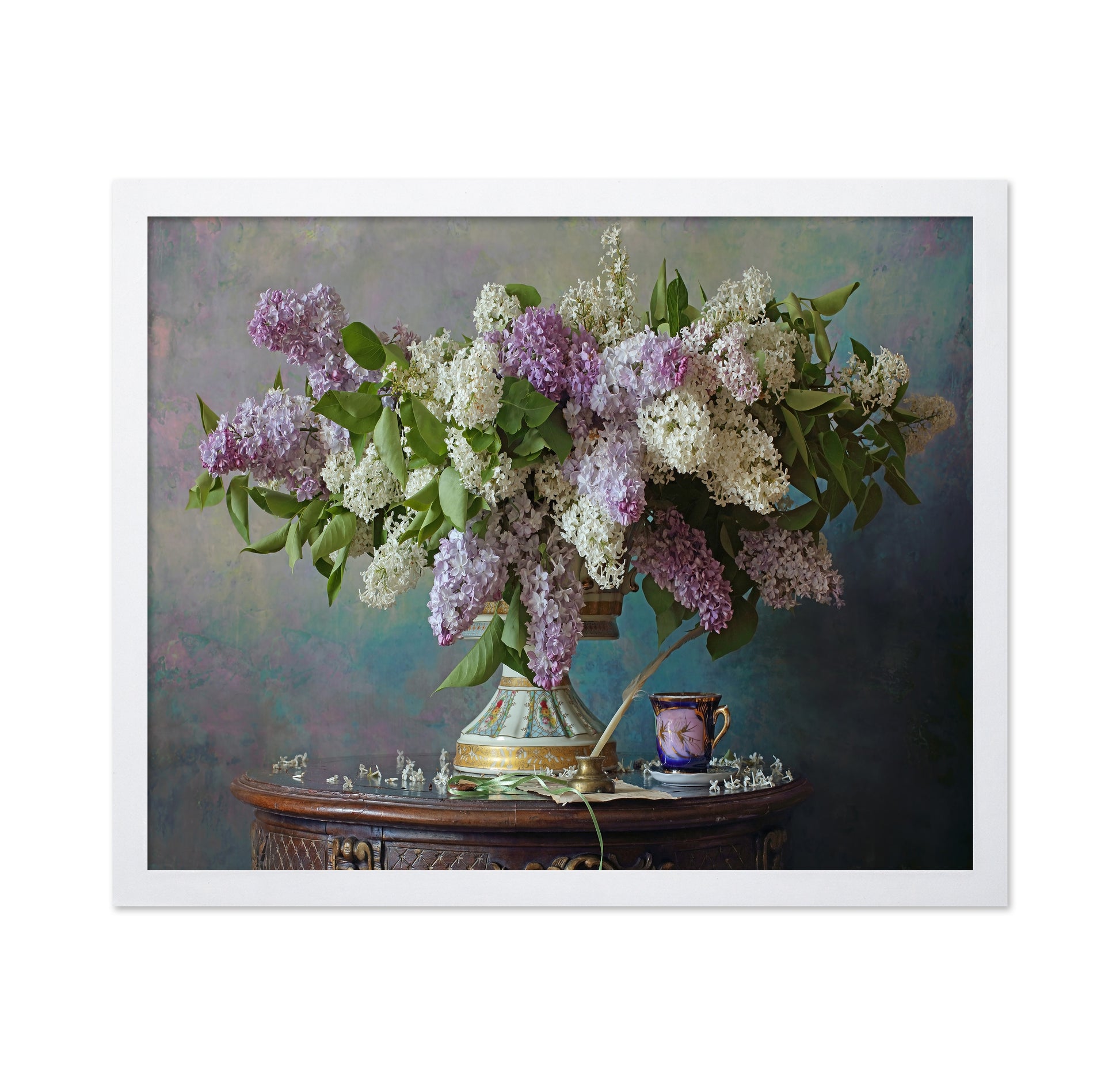 Still Life With Lilac Flowers