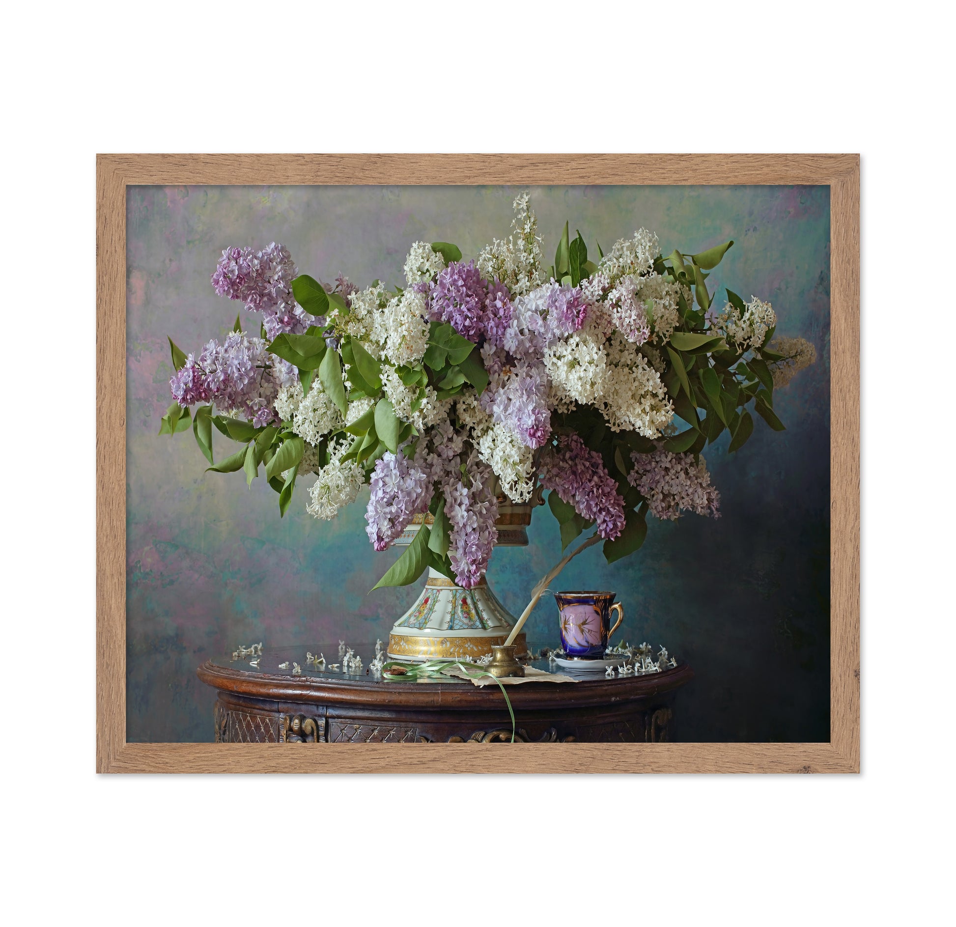 Still Life With Lilac Flowers