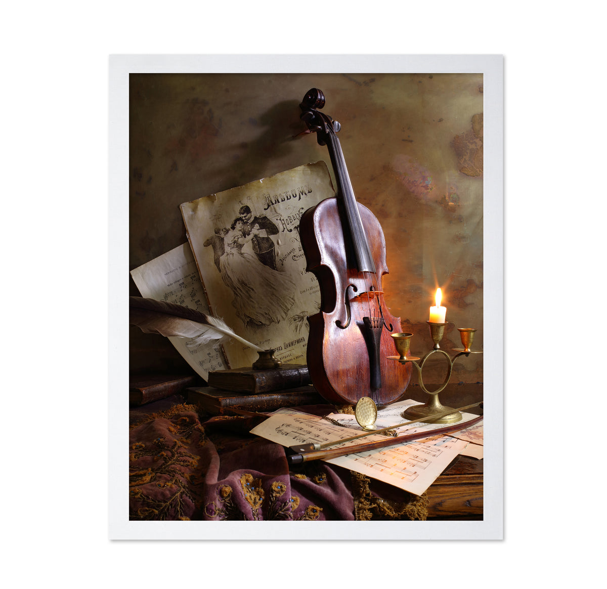 Still Life with Violin