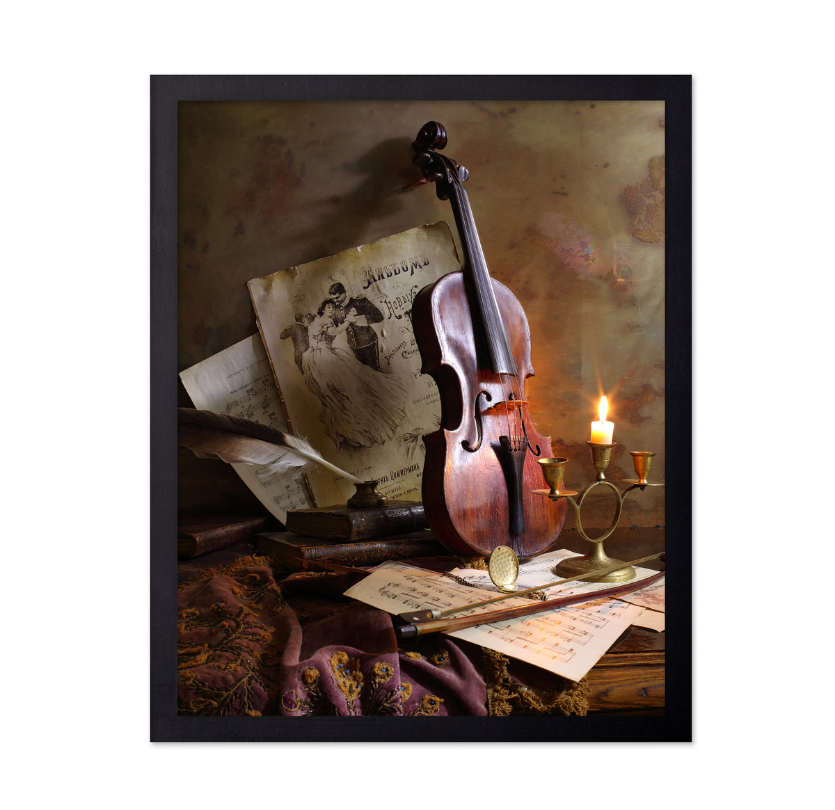 Still Life with Violin