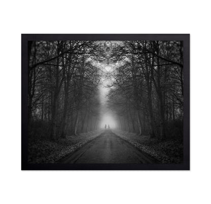 Mysterious Foggy Road