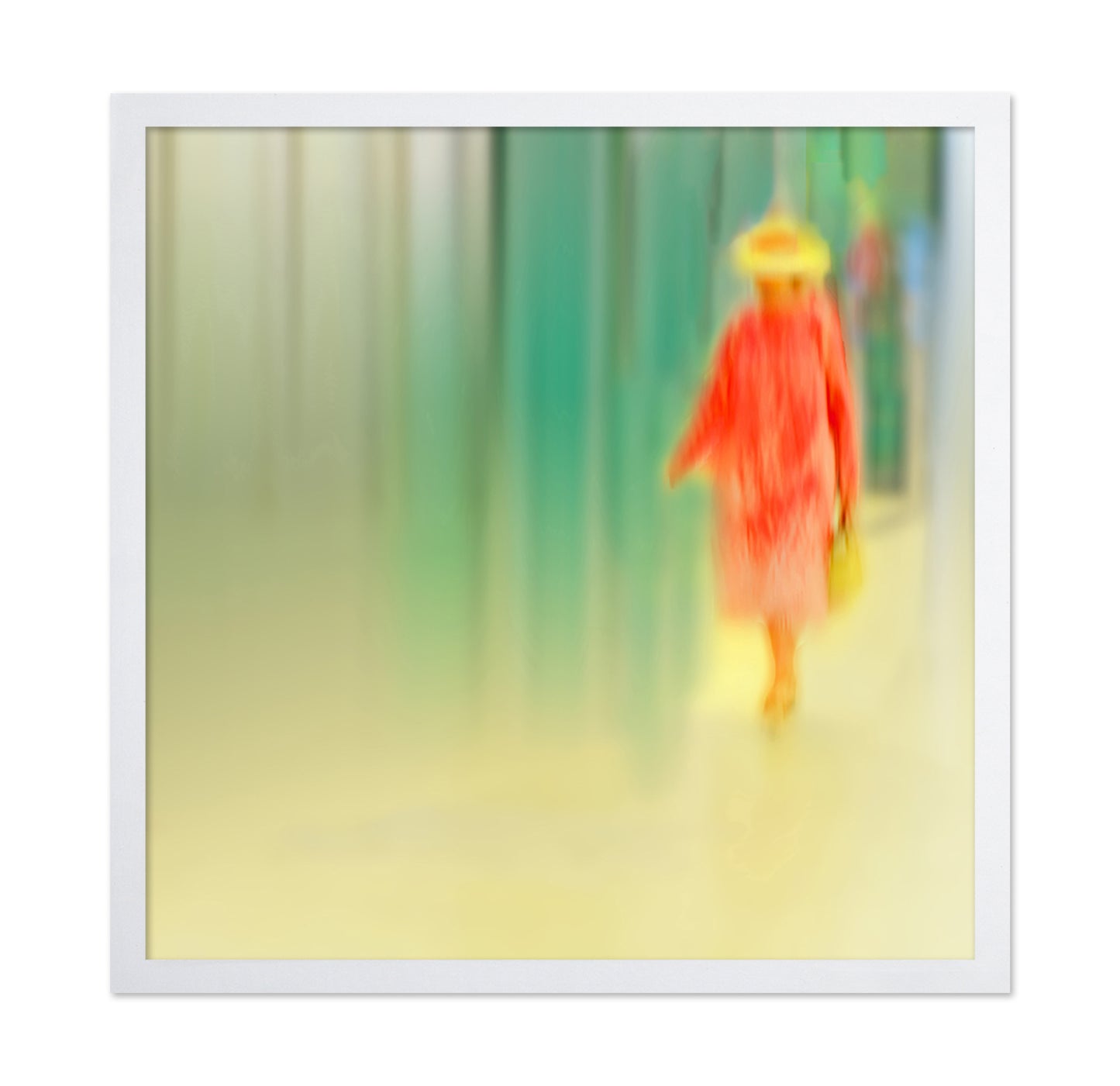 Dame in Rot