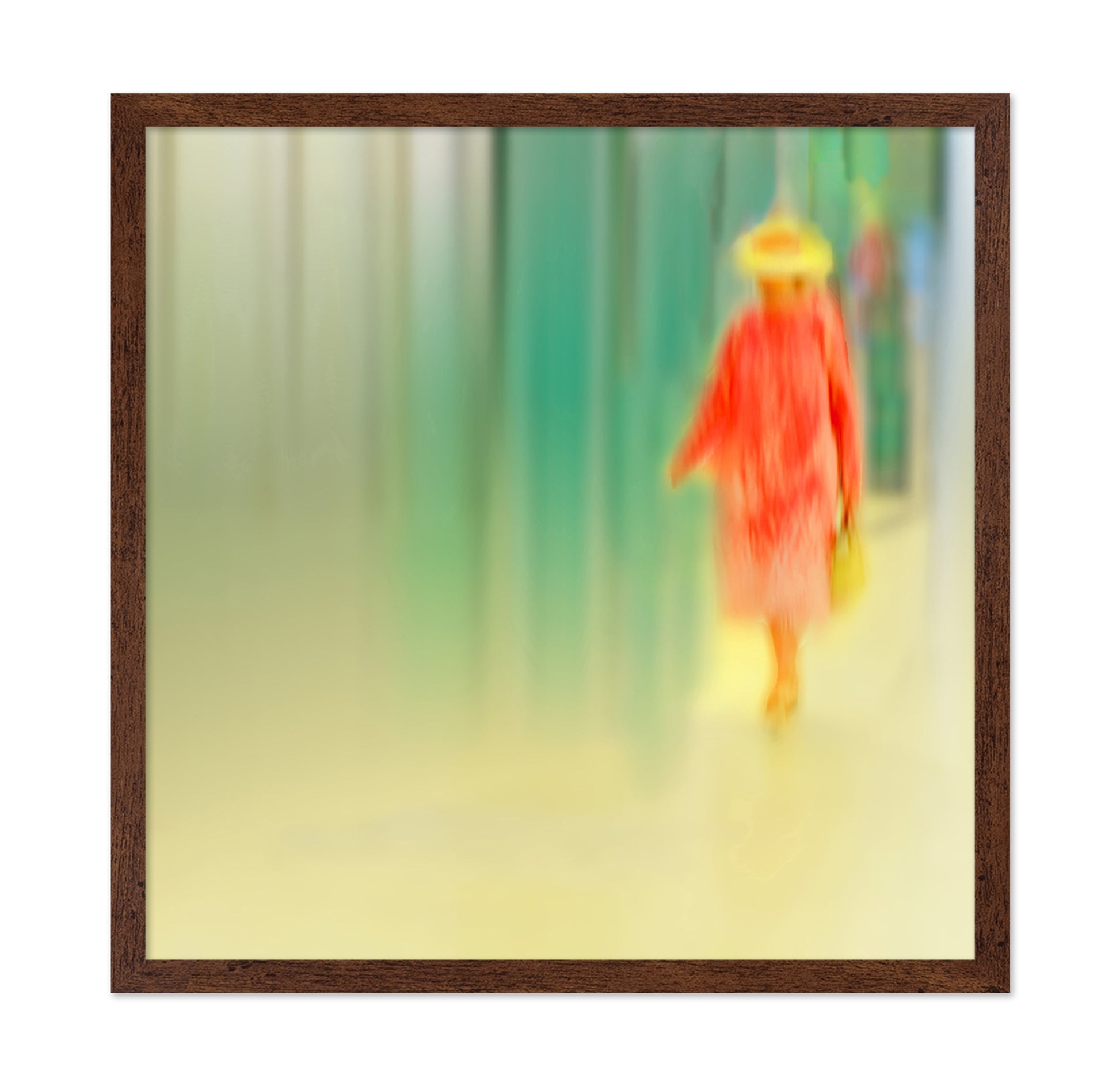 Dame in Rot