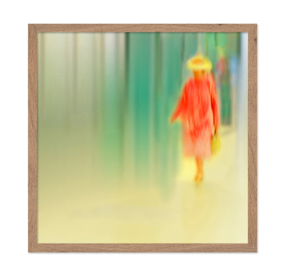 Dame in Rot