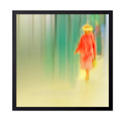 Dame in Rot