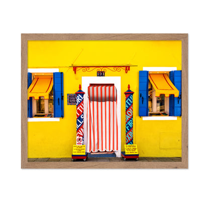 Yellow & Blue Red White