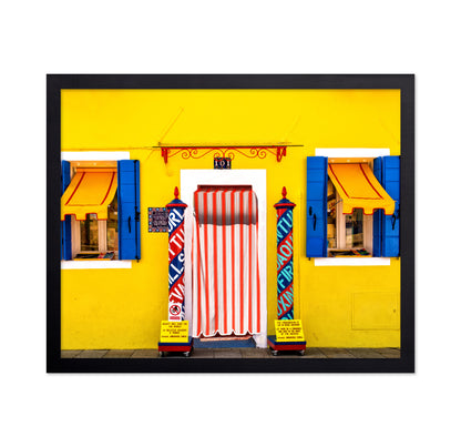 Yellow & Blue Red White