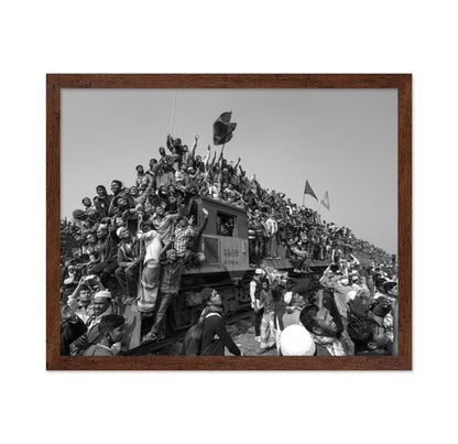 Overcrowded Train