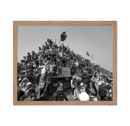 Overcrowded Train