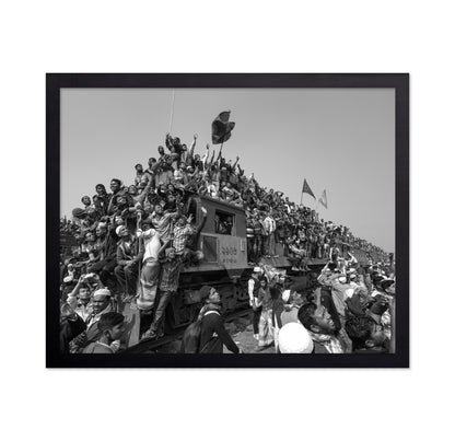 Overcrowded Train