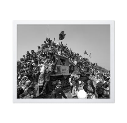 Overcrowded Train