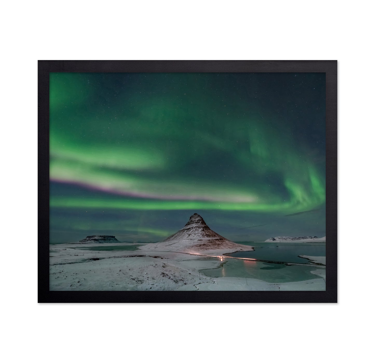 Aurora Borealis over Kirkjufell