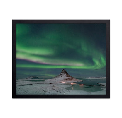 Aurora Borealis over Kirkjufell
