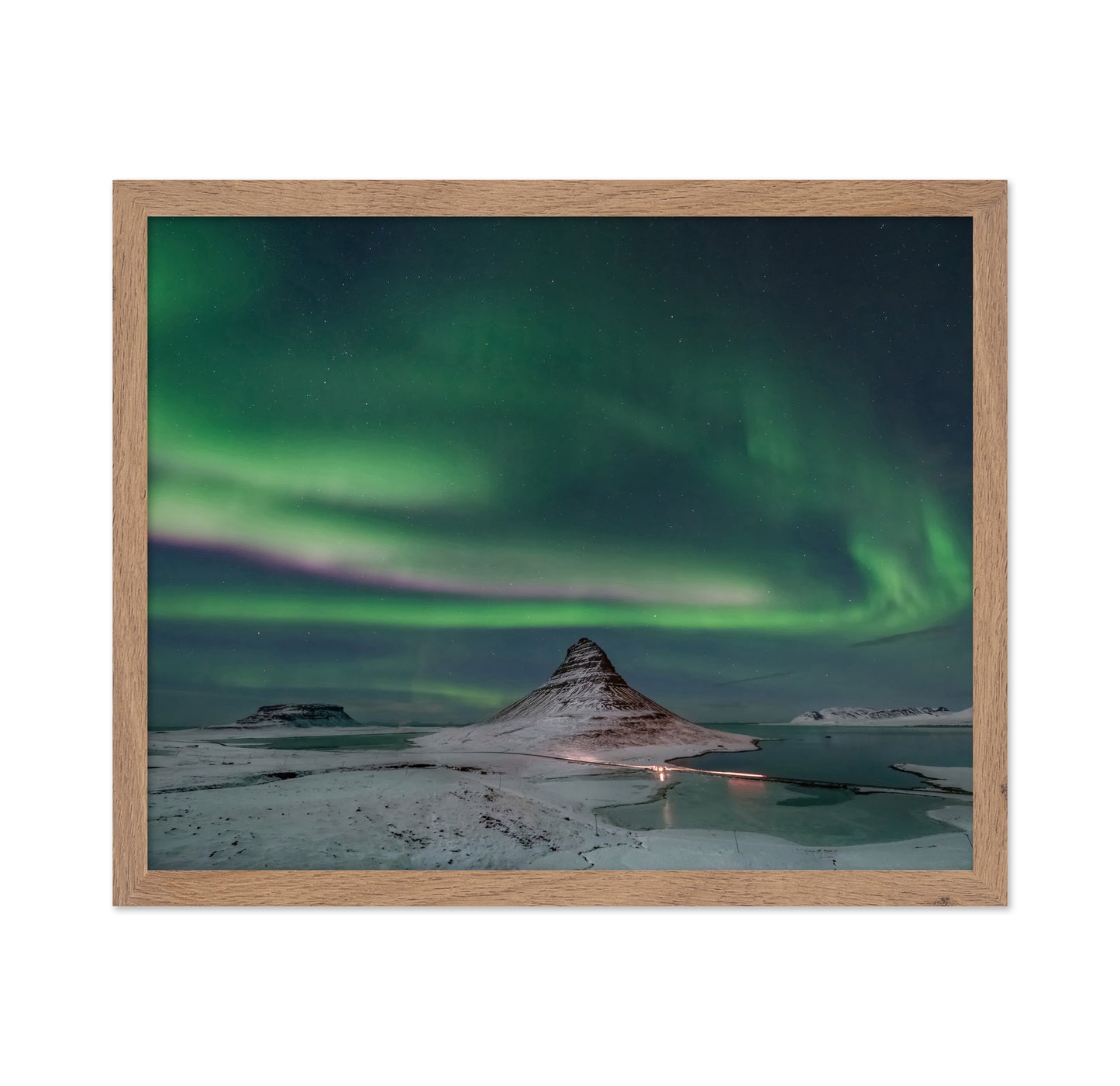 Aurora Borealis over Kirkjufell