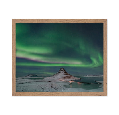 Aurora Borealis over Kirkjufell