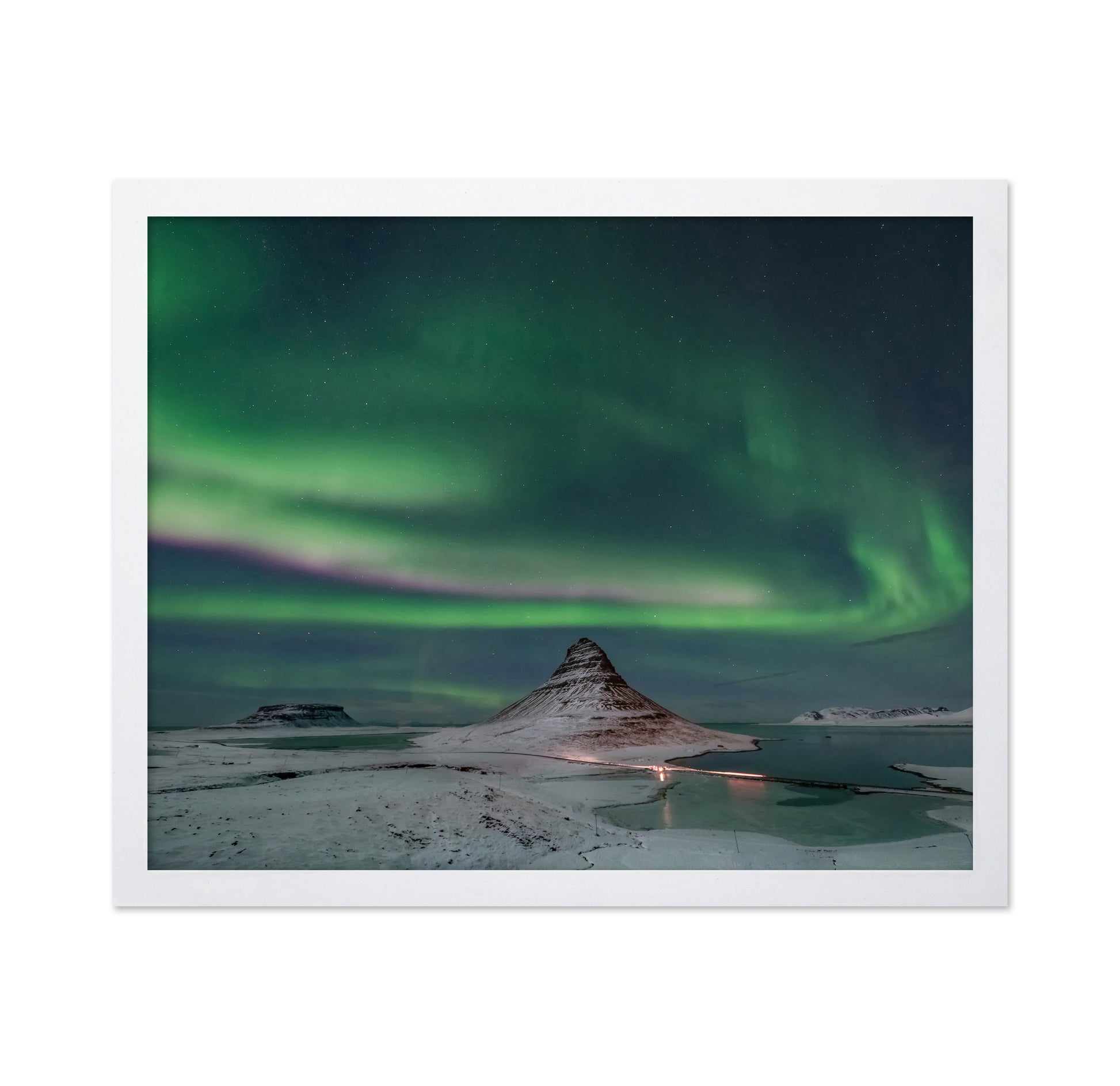 Aurora Borealis over Kirkjufell